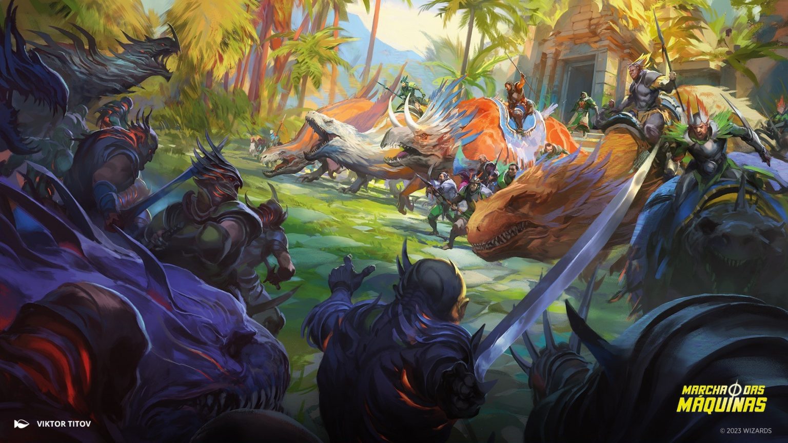 Invasion of Ixalan MtG Art from March of the Machine Set by Viktor