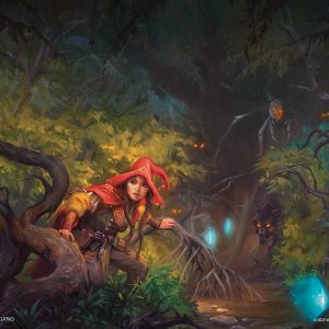 mtg wilds of eldraine art cards Mosswood Dreadknight Art Card [Wilds of Eldraine Art Series] main image 0