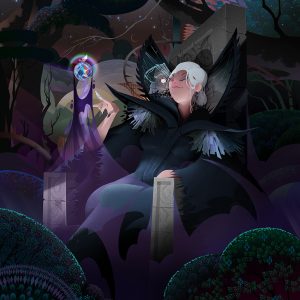Eriette of the Charmed Apple (Variant) - Wilds of Eldraine MtG Art
