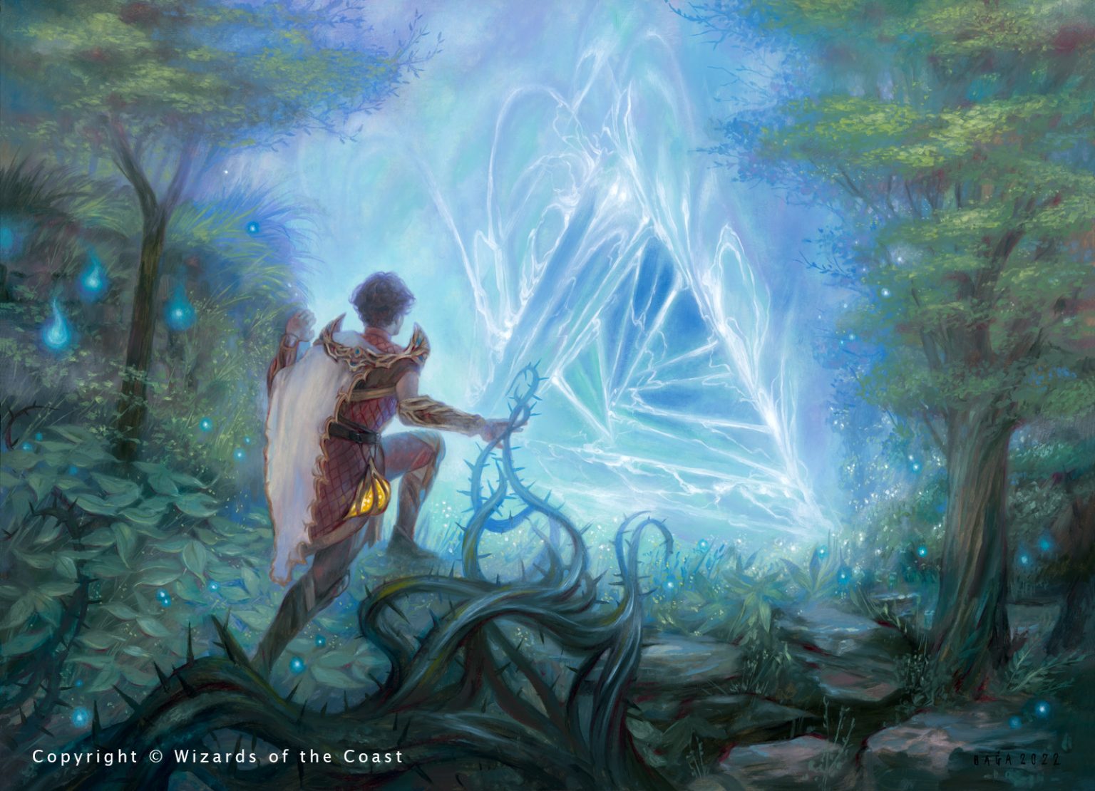 Extraordinary Journey MtG Art from Wilds of Eldraine Set by Volkan Baga ...
