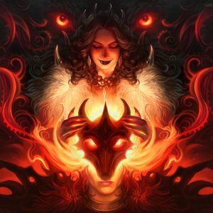 Witch's Mark - Wilds of Eldraine MtG Art