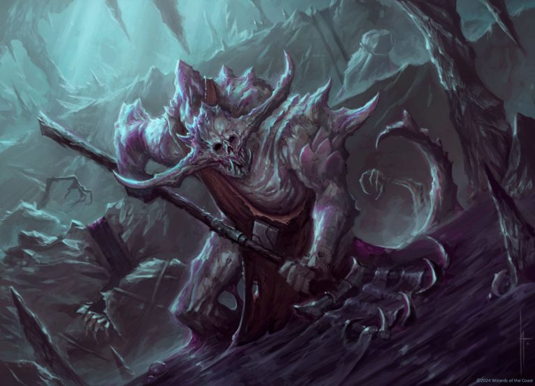 Abyssal Harvester MtG Art from Foundations Set by Diana Franco - Art of ...