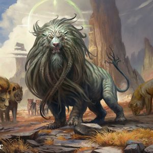 Arahbo, the First Fang - Foundations MtG Art