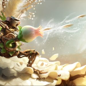 Blooming Blast - Bloomburrow MtG Art