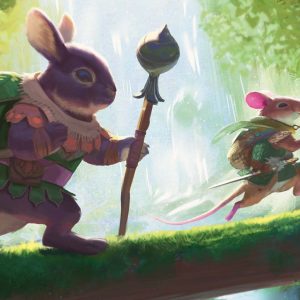Brave-Kin Duo - Bloomburrow MtG Art