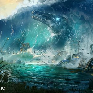 Calamitous Tide - Bloomburrow MtG Art