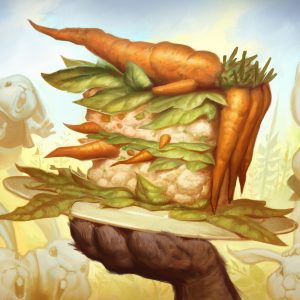 Carrot Cake - Bloomburrow MtG Art
