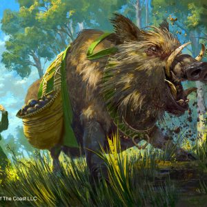 Eager Trufflesnout - Foundations MtG Art