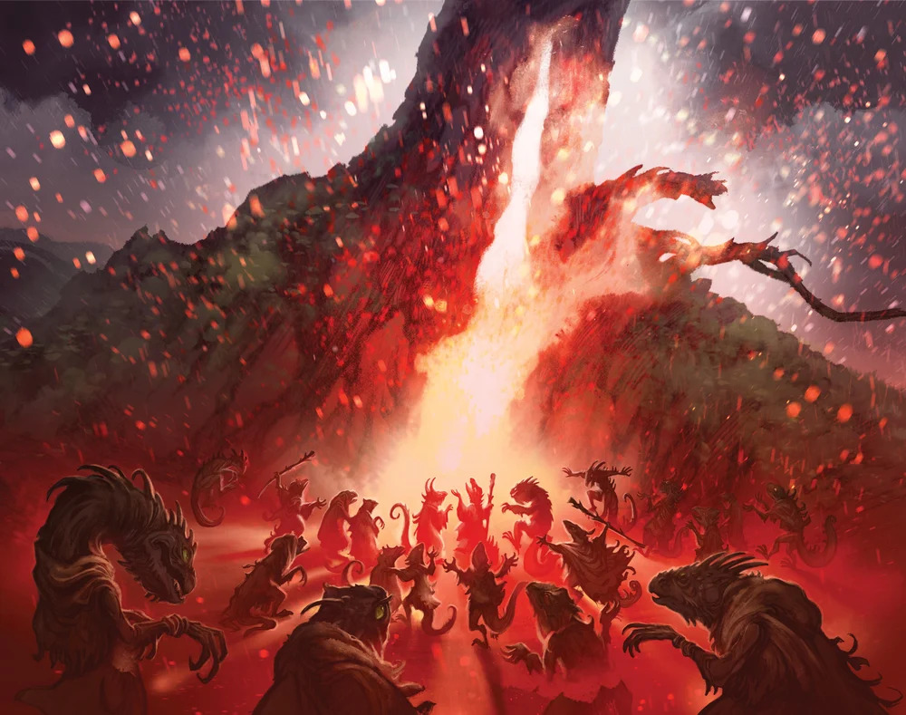 Festival of Embers - Bloomburrow MtG Art