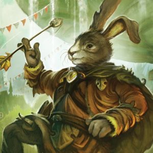 Finneas, Ace Archer - Bloomburrow MtG Art