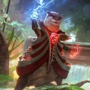 Harnesser of Storms - Bloomburrow MtG Art