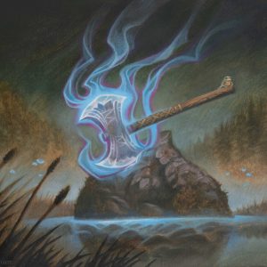 Leyline Axe 2 - Foundations MtG Art
