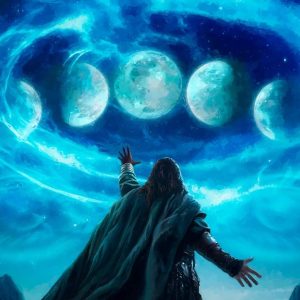 Lunar Insight - Foundations MtG Art