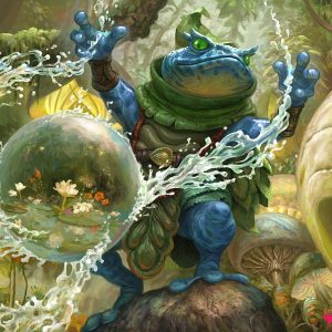 Pond Prophet - Bloomburrow MtG Art