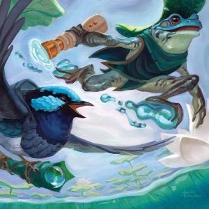 Skyskipper Duo - Bloomburrow MtG Art