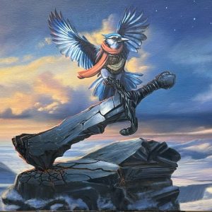Starforged Sword - Bloomburrow MtG Art