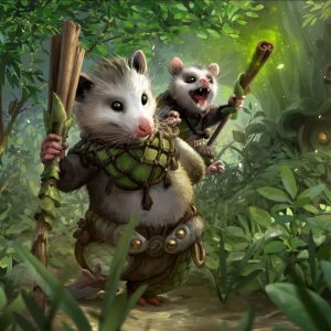 Tender Wildguide - Bloomburrow MtG Art