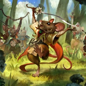 Thistledown Players - Bloomburrow MtG Art