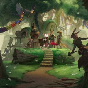 Season of Gathering - Bloomburrow MtG Art