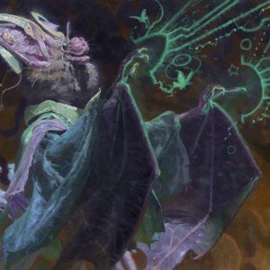 Starlit Soothsayer - Bloomburrow MtG Art
