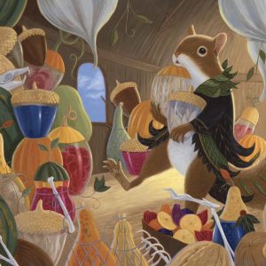 Stocking the Pantry - Bloomburrow MtG Art