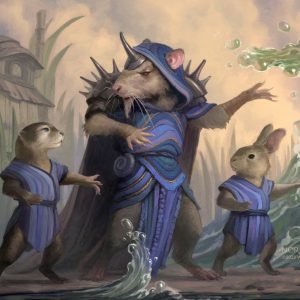 Tidecaller Mentor - Bloomburrow MtG Art